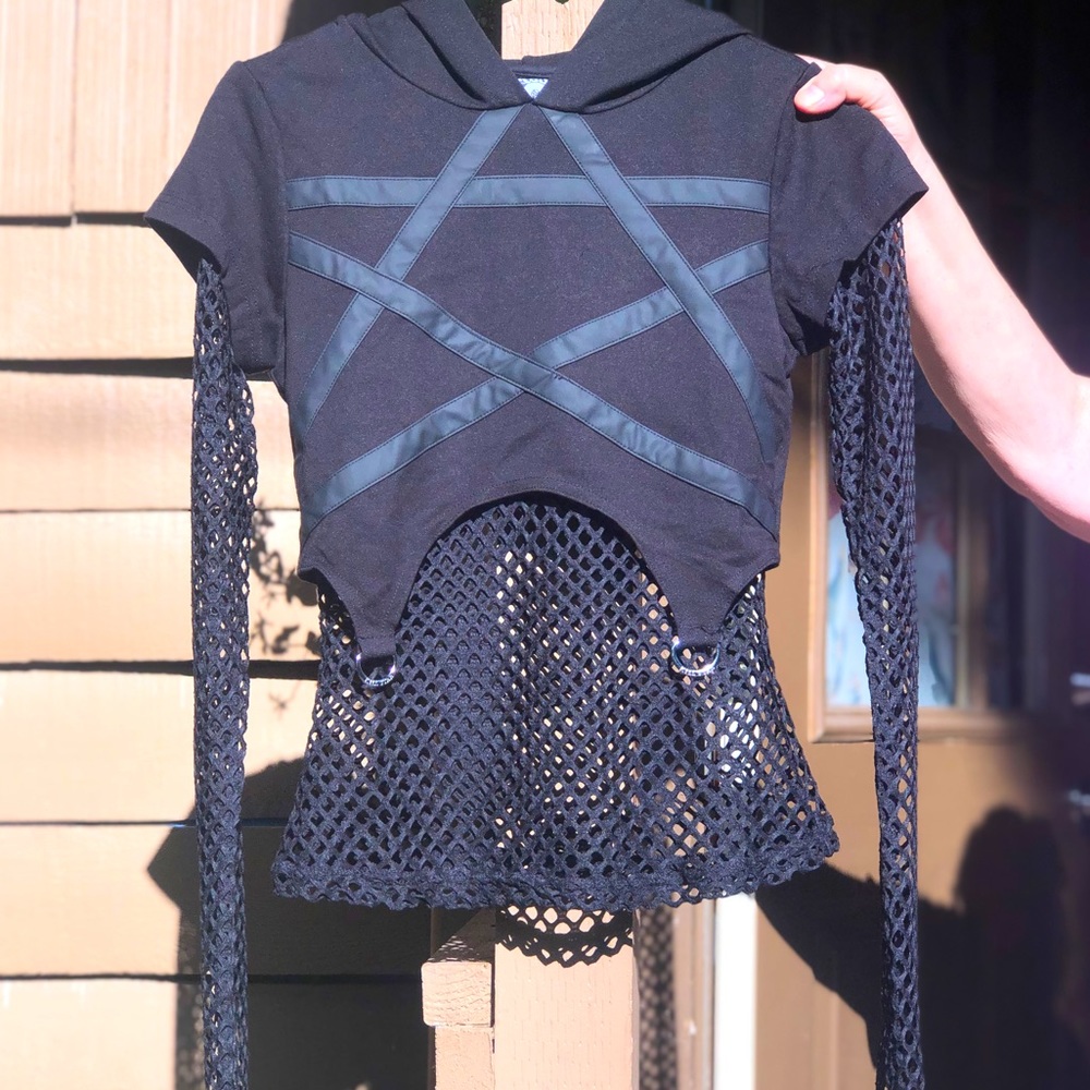Killstar pentagram hoodie🖤